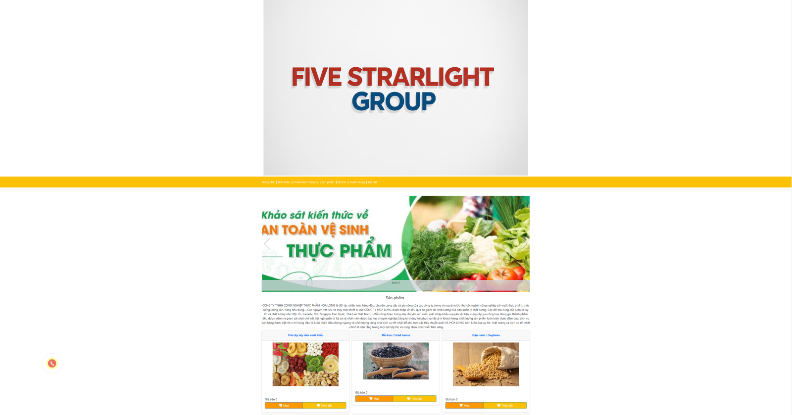 CÔNG TY TNHH FIVE STRARLIGHT GROUP